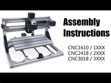 2418 cnc machine construction manual|cnc 3018 engraving manual.